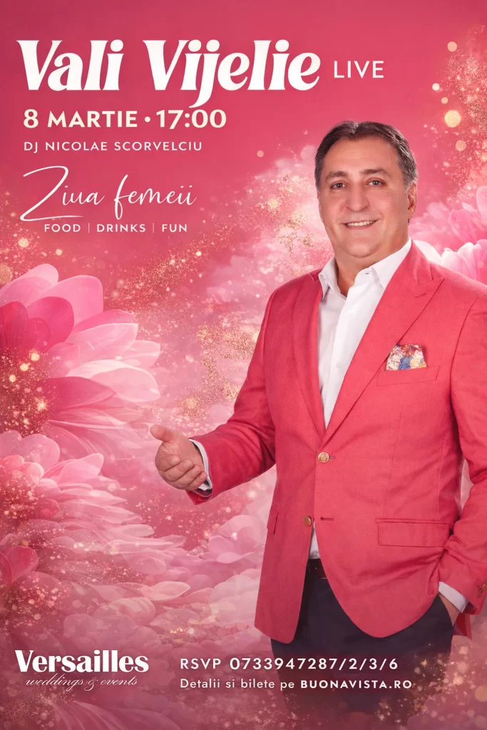 Vali Vijelie concert Sibiu 8 Martie