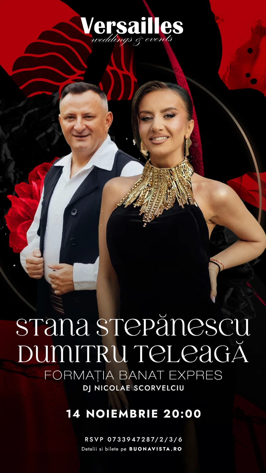 Stana Stepanescu si Banat Express concert 2025